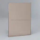 Зеркало AGC  зеркало mirox 3g bronze, влагостойкое, 4мм (2250*3210)